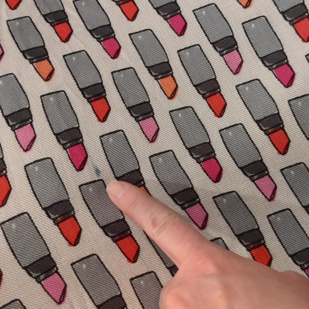 Kate Spade my lips are sealed scarf - Picture 6 of 12